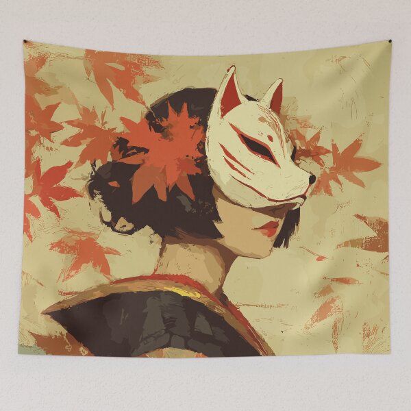Item preview, Mystical Kitsune Mask designed and sold by bapupa.
