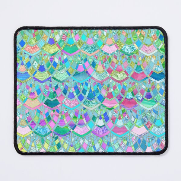 Item preview, Art Deco Watercolor Patchwork Pattern 1 designed and sold by micklyn.