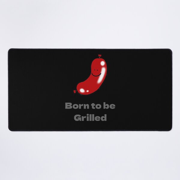 Item preview, Smiling Sausage BBQ Design designed and sold by CuteCartoon.