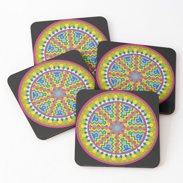 Item preview, Bright mesmerizing mandala design designed and sold by ChimaGraphics.