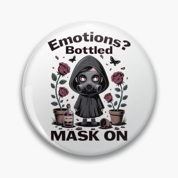 Item preview, Emotions Bottled – Gas Mask Girl designed and sold by Fragy72.