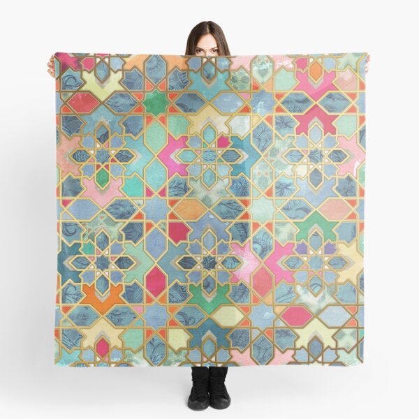 Item preview, Gilt & Glory - Colorful Moroccan Mosaic designed and sold by micklyn.