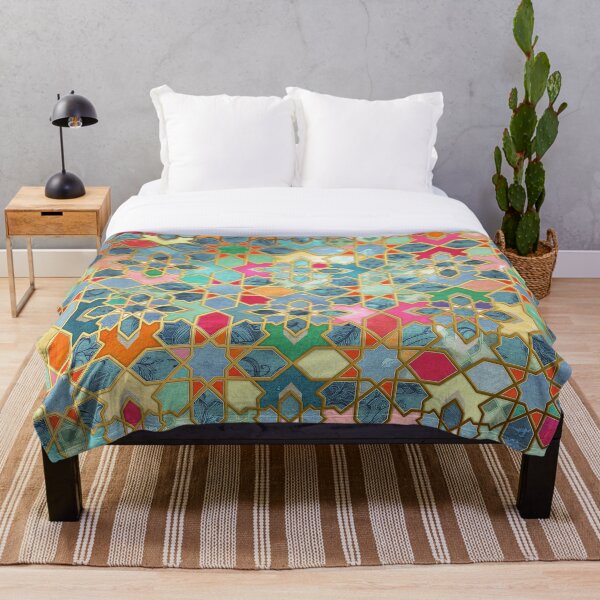 Item preview, Dorado y Gloria - Mosaico marroquí colorido designed and sold by micklyn.