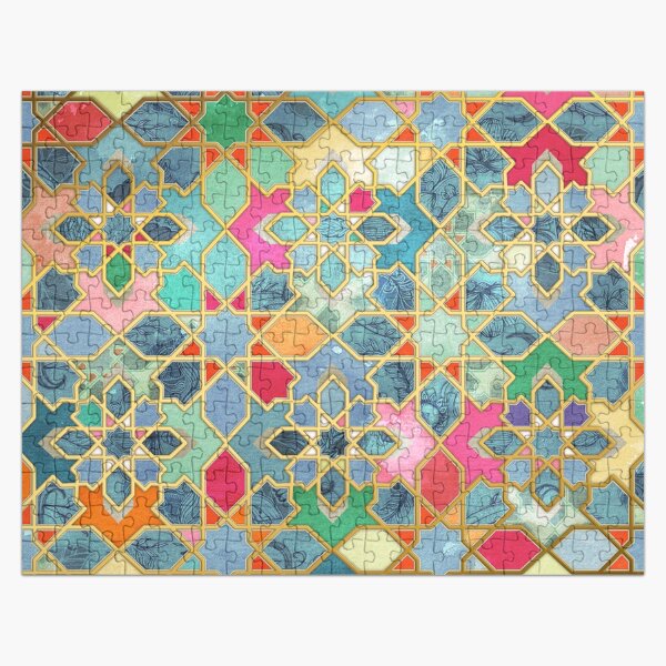 Item preview, Gilt & Glory - Colorful Moroccan Mosaic designed and sold by micklyn.