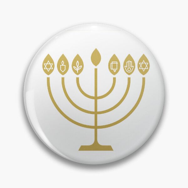 Item preview, Menorah Gold Print designed and sold by BaShert.