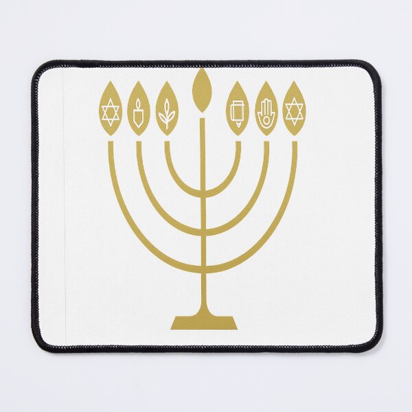 Item preview, Menorah Gold Print designed and sold by BaShert.