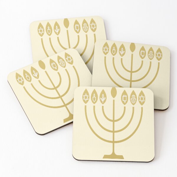 Item preview, Menorah Gold Print designed and sold by BaShert.