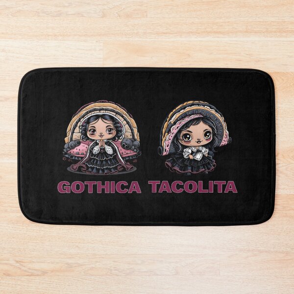 Item preview, Cute Gothic Taco Girl - Gothica Tacolita  designed and sold by Fragy72.