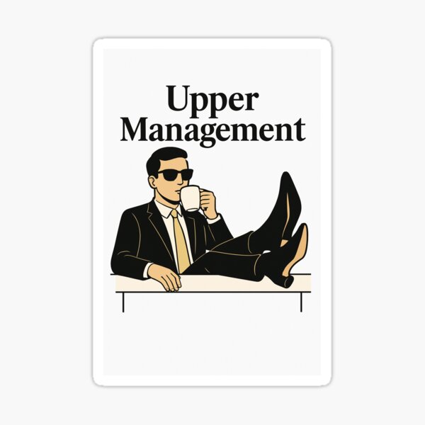 Item preview, Upper Management – Confident Man in Control T-Shirt Graphic designed and sold by BBBooks1.