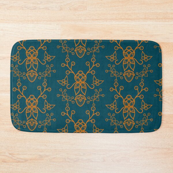 Item preview, Orange Floral designed and sold by Niibidoon.