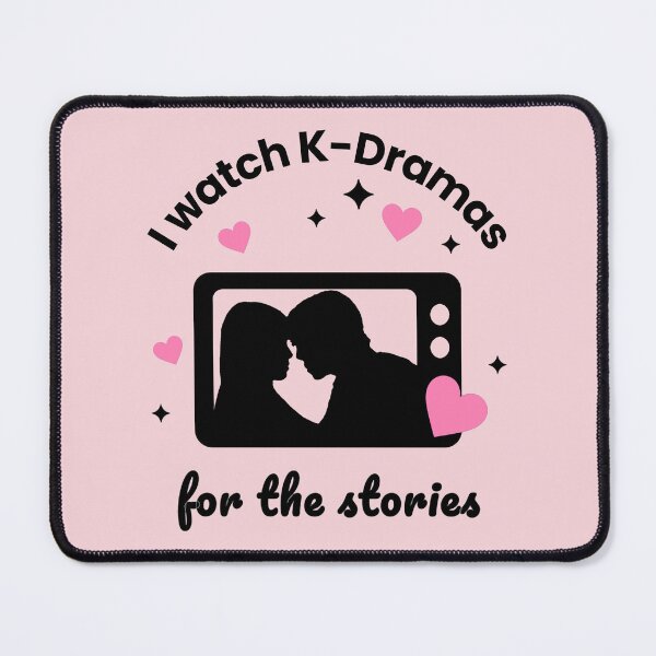 Item preview, K-Drama Kiss - I Watch for the Stories - Woman & Man designed and sold by Samanda Designs.