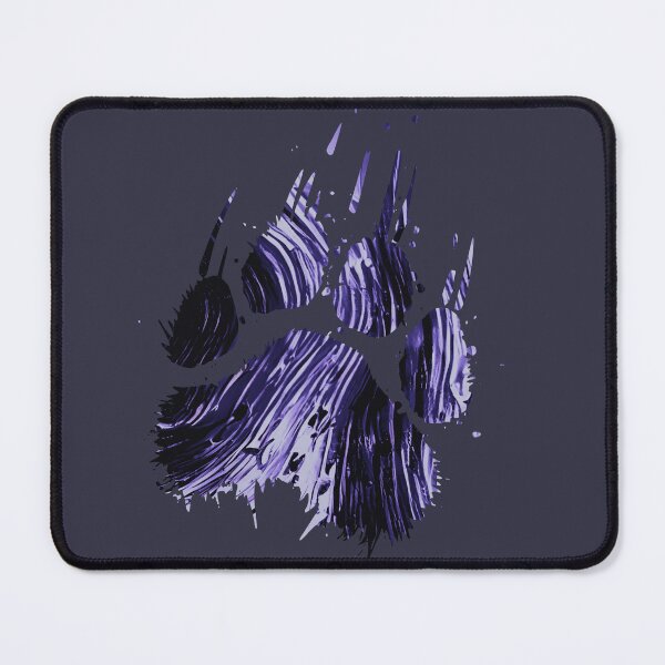 Item preview, Navy Grunge Abstract Swirl Bear Paw Claw (back print) designed and sold by TackyTime.