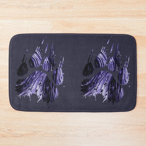 Item preview, Navy Grunge Abstract Swirl Bear Paw Claw (back print) designed and sold by TackyTime.