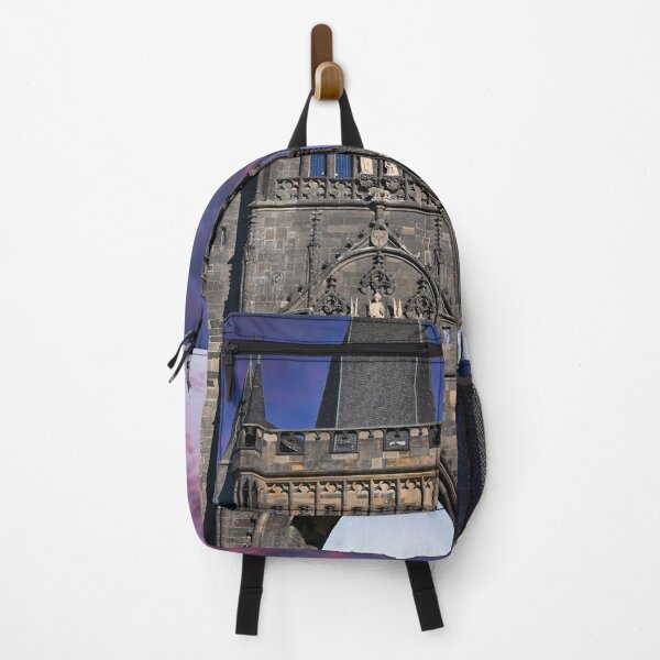 Item preview, tare Mesto Tower and dramatic sky sunset, Charles Bridge in Prague, Czech Republic designed and sold by goceris.
