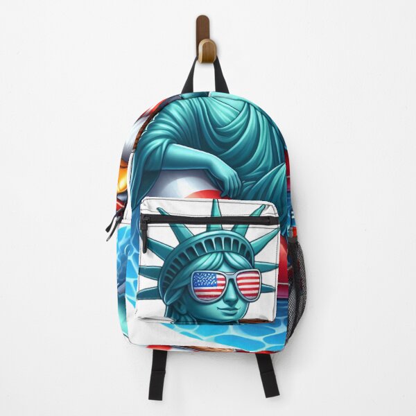 Item preview, 4th of July Clipart – Bald Eagle, Statue of Liberty, BBQ, Beer, Fireworks & Pool Party Vibes, Forth Of July Independence Patriotic Celebrations designed and sold by Adhiambo.