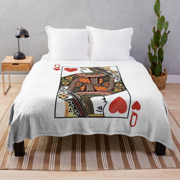 Item preview, Vintage Queen of Hearts playing card designed and sold by EarlGrey88.