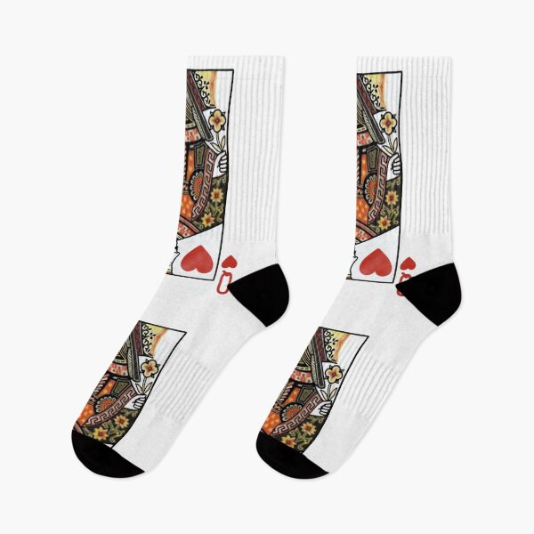 Item preview, Vintage Queen of Hearts playing card designed and sold by EarlGrey88.