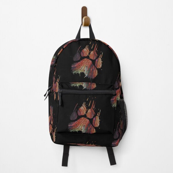 Item preview, Abstract Swirl Bear Paw Claw Black (Back Print) designed and sold by TackyTime.