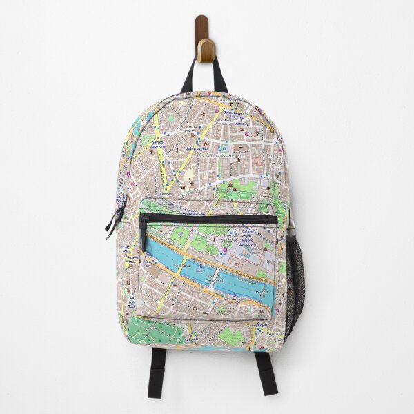 Item preview, Paris Map designed and sold by SteadyRolling.