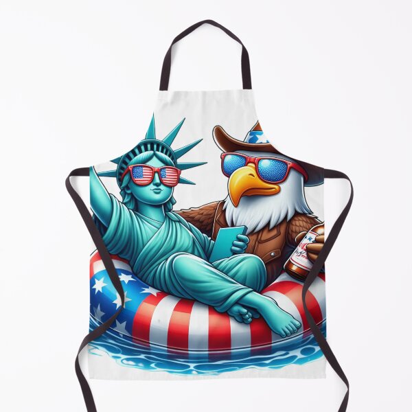 Item preview, 4th of July Clipart – Bald Eagle, Statue of Liberty, BBQ, Beer, Fireworks & Pool Party Vibes, Forth Of July Independence Patriotic Celebrations designed and sold by Adhiambo.