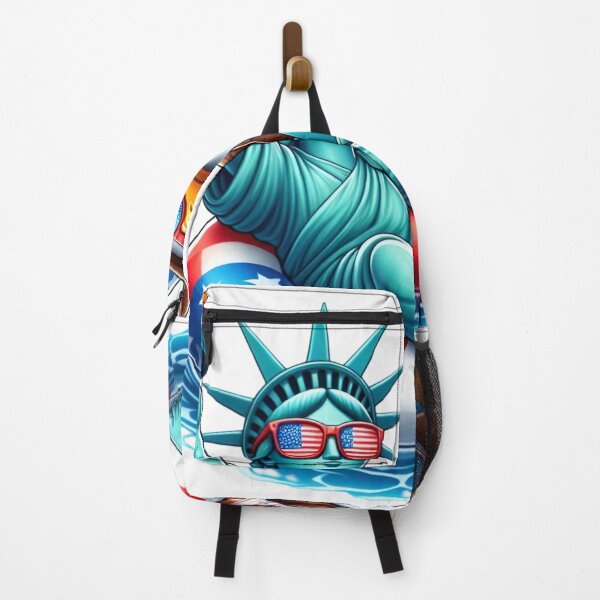 Item preview, 4th of July Clipart – Bald Eagle, Statue of Liberty, BBQ, Beer, Fireworks & Pool Party Vibes, Forth Of July Independence Patriotic Celebrations designed and sold by Adhiambo.