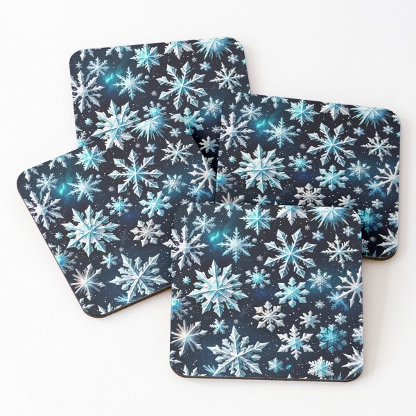 Item preview, Ice Crystals Seamless Pattern designed and sold by Korral.
