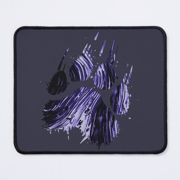 Item preview, Navy Grunge Abstract Swirl Bear Paw Claw designed and sold by TackyTime.