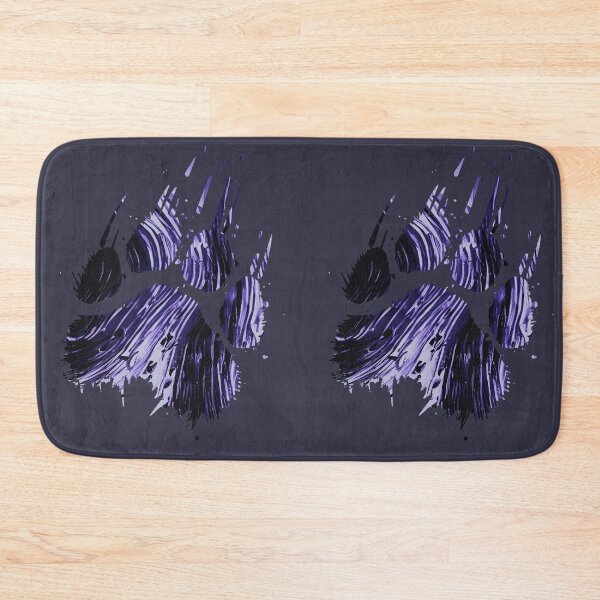 Item preview, Navy Grunge Abstract Swirl Bear Paw Claw  designed and sold by TackyTime.