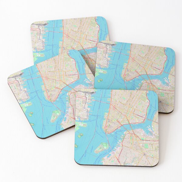 Item preview, New York Map designed and sold by SteadyRolling.