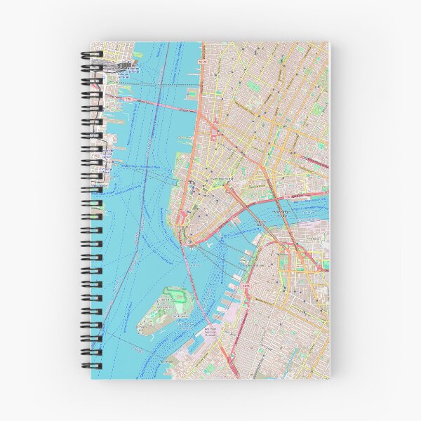 Item preview, New York Map designed and sold by SteadyRolling.