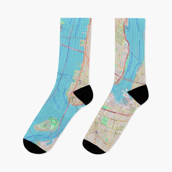 Item preview, New York Map designed and sold by SteadyRolling.