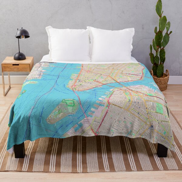 Item preview, New York Map designed and sold by SteadyRolling.