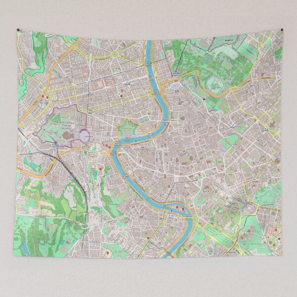 Item preview, Rome Map designed and sold by SteadyRolling.