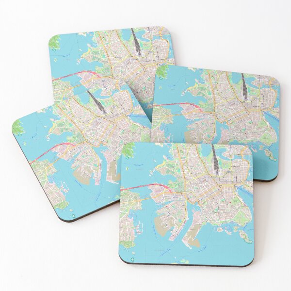 Item preview, Helsinki Map designed and sold by SteadyRolling.