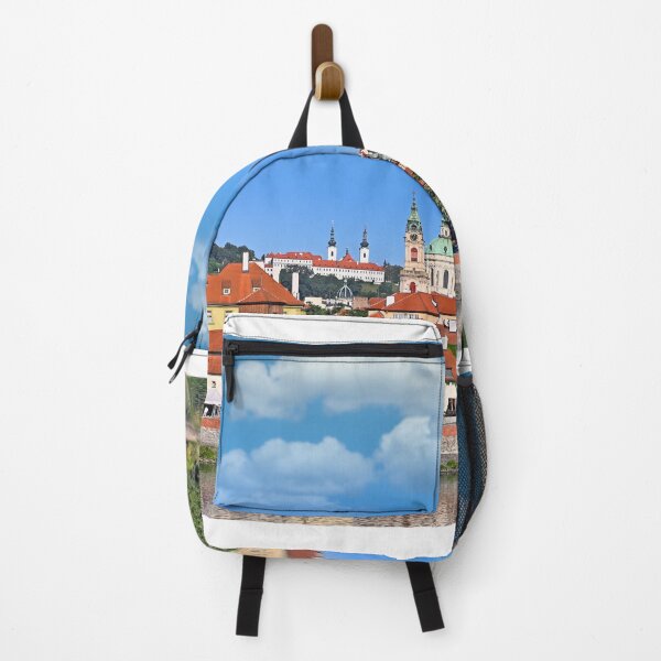 Item preview, Old town Prague, Vltava river riverbank, cityscape, Czech republic designed and sold by goceris.
