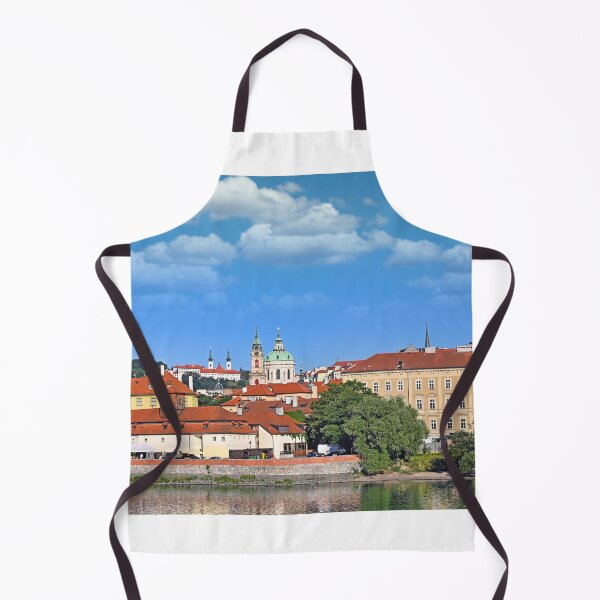 Item preview, Old town Prague, Vltava river riverbank, cityscape, Czech republic designed and sold by goceris.