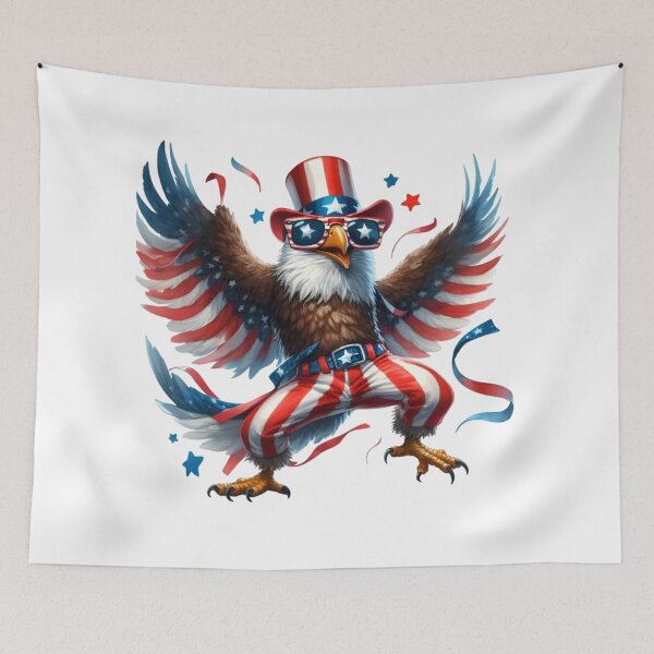 Item preview, 4th of July Clipart – Dancing Eagle, Statue of Liberty, BBQ, Beer, Fireworks & Pool Party Vibes, Forth Of July Independence Patriotic Celebrations designed and sold by Adhiambo.