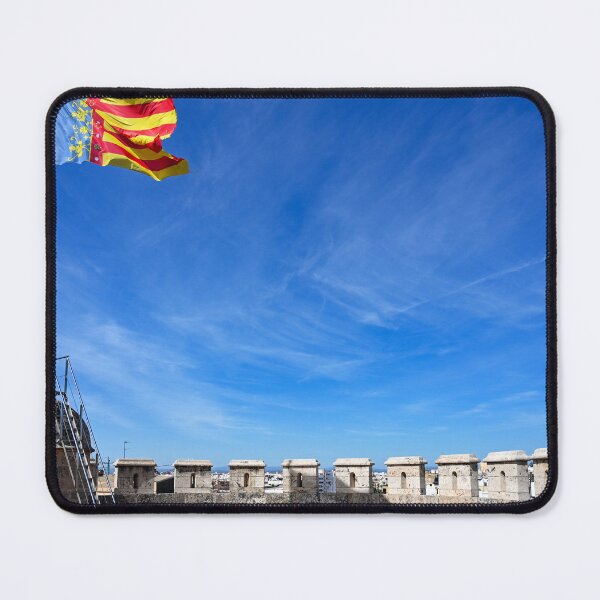 Item preview, Community of Valencia flag on top of the Quart Towers, Valencia,Spain designed and sold by goceris.