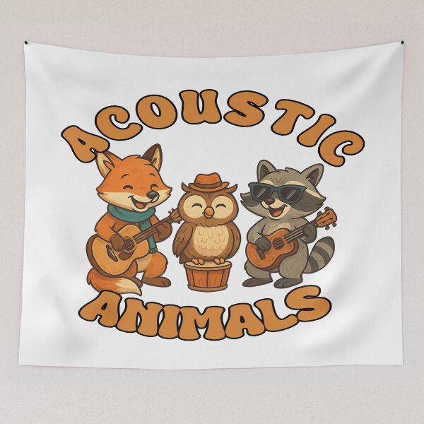 Item preview, Acoustic Guitar Trio – Vintage Forest Session designed and sold by Globalcitytees.