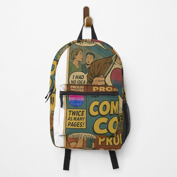 Item preview, Bisexual Retro Comic designed and sold by Feathers and Flair.