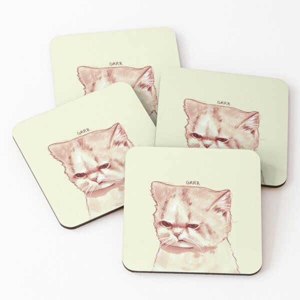 Item preview, Angry cute cat designed and sold by Viis Corner.