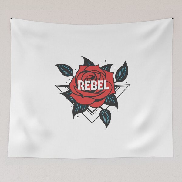 Item preview, Rebel rose designed and sold by BritishDelights.