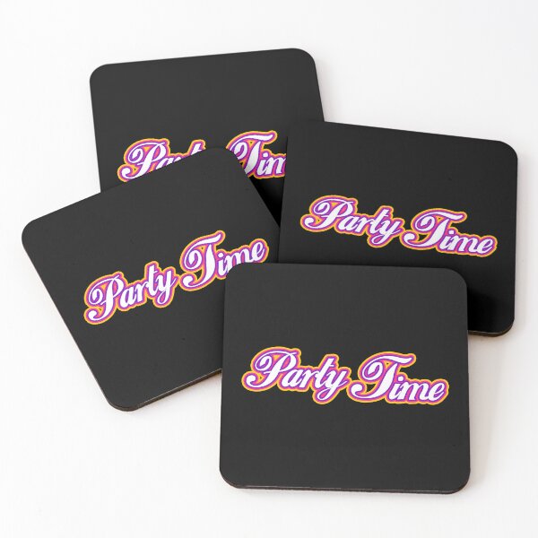 Item preview, Party Time Funny Birthday illustration // 12 pc sticker designed and sold by PixelPunny.