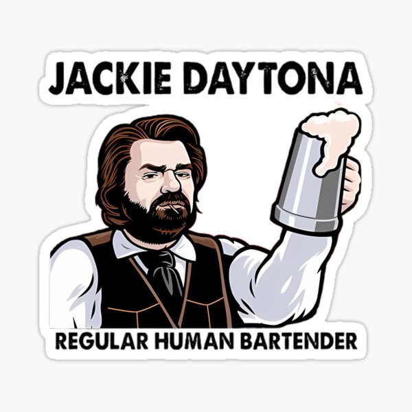 Aperçu de l'œuvre Jackie Daytona - Barman régulier d'Humano créée et vendue par ATLAS PARIS PRO.