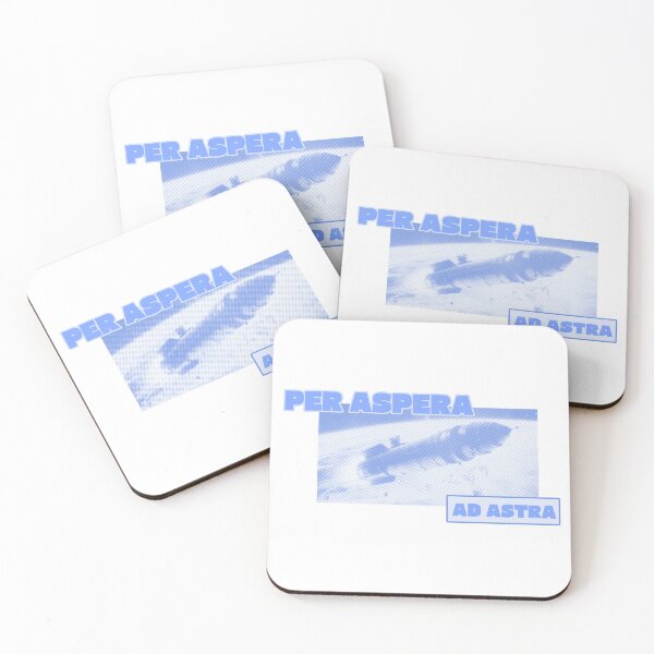 Item preview, per aspera ad astra - space rocket designed and sold by salvaverde.