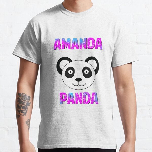 Mandy's Moon Personalized Gifts Love Panda T Shirt Adult S