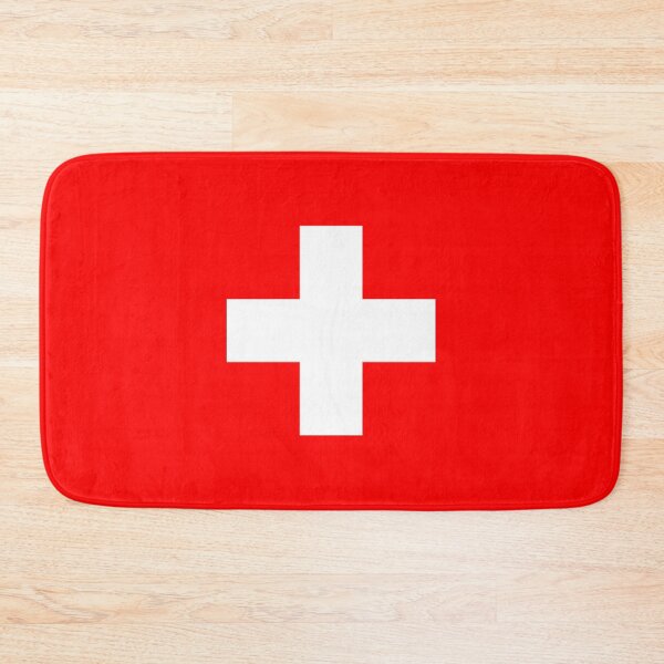 Artikelvorschau, Schweiz Schweiz CH Schweiz White Cross Flag entworfen und verkauft von DavidLeeDesigns.