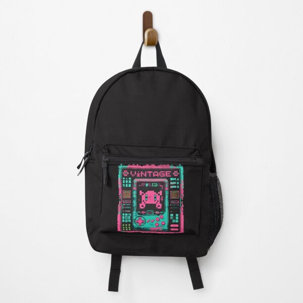 Artikelvorschau, VINTAGE - Retro Handheld-Spielkonsole Pixel Art entworfen und verkauft von Frame of Mind .