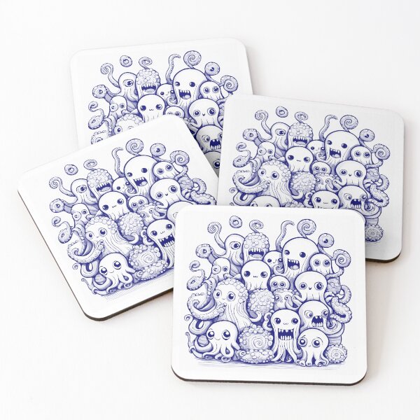 Item preview, Delicious Octopus, like Party Monster`s designed and sold by Vj-Sets-Shop.