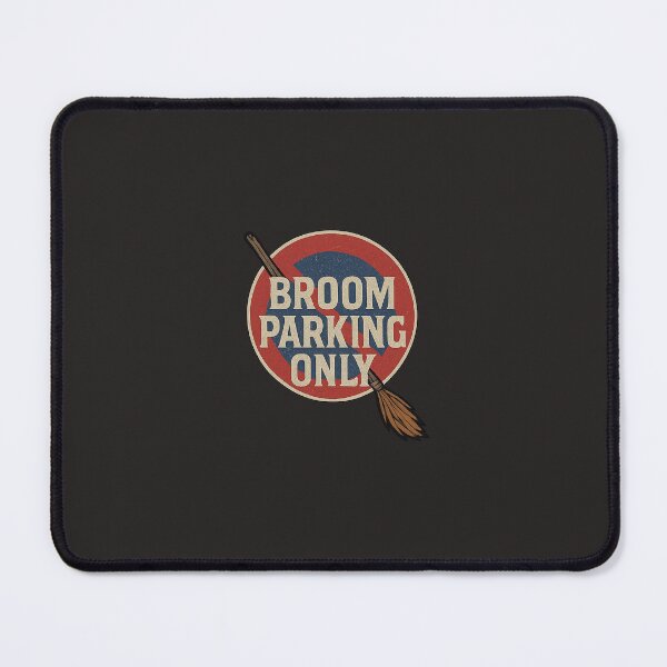 Item preview, Broom Parking Only – Witch Sign Art designed and sold by Ironicdoll.